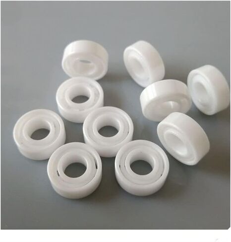 10Pcs MR115 Full Ceramic Bearing 5x11x4mm ABEC-9 Fishing Reel All Zirconia Ball 115 Accessories in Kuwait