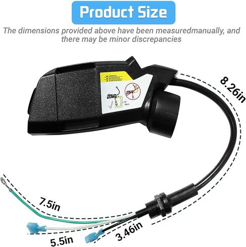 836225 Switch Box Full Replacement Parts for ProTeam Backpack Vacuum Cleaner Super Coach Pro 6 & Pro 10, include switch cord and power cord assembly in Kuwait