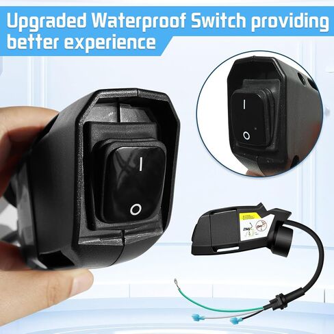 836225 Switch Box Full Replacement Parts for ProTeam Backpack Vacuum Cleaner Super Coach Pro 6 & Pro 10, include switch cord and power cord assembly in Kuwait