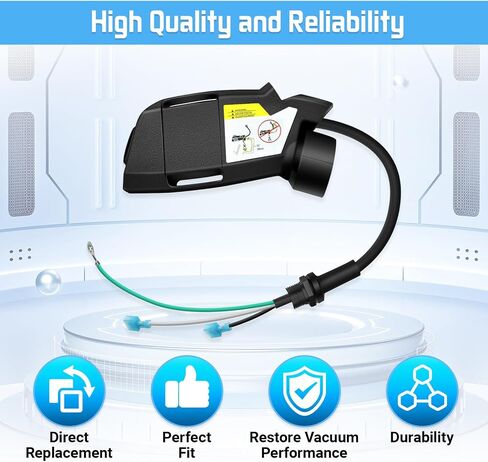 836225 Switch Box Full Replacement Parts for ProTeam Backpack Vacuum Cleaner Super Coach Pro 6 & Pro 10, include switch cord and power cord assembly in Kuwait