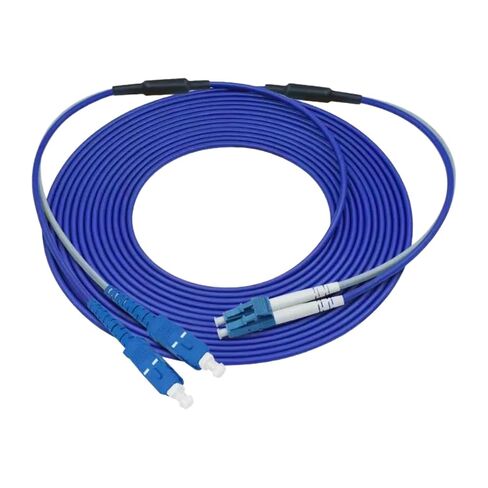LC/SC/FC/ST Fiber Jumper Single Mode simplex/Duplex UPC OS2 3.0mm PVC(15M; LC-SC-Duplex) in Kuwait