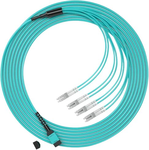 وصلة الألياف أحادية الوضع/متعدد الأوضاع 8 النواة 300M MPO-UPC Turn MPO-LC(5m؛ Multi-Mode-LC8 core) in Kuwait