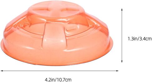 Tofficu Sensor Protective Cover 2-Pack Dustproof Cap for Fire Safety 4.21X4.21X1.34 Inches Fire Protective Shield for Home and Commercial Use in Kuwait