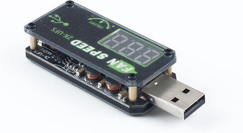 USB Motor Speed Controller for BambuLab 3D Printed Standard Part: 5W CNC Voltage Regulation Digital Display Timing Setting Soft-Start Function Screen 3D Printer Accessories in Kuwait