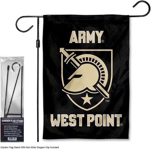 US Army Garden Banner Flag with Stand Pole Holder in Kuwait