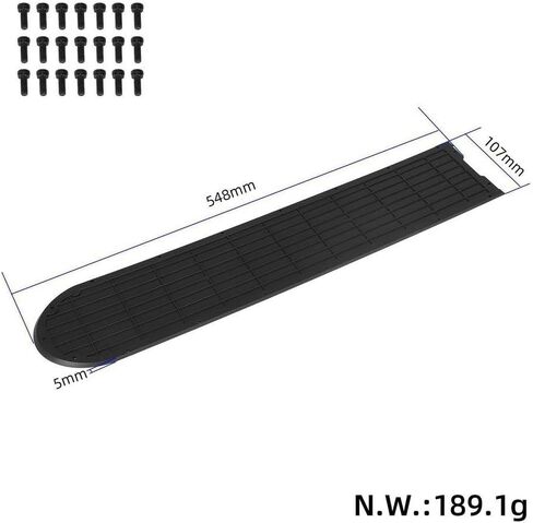 for Xiaomi for M365 4 Pro Electric Scooter Bottom Cover Waterproof Plastic Compatible with MAX Outdoor Sports Accessory(Baseplate with Screws) in Kuwait