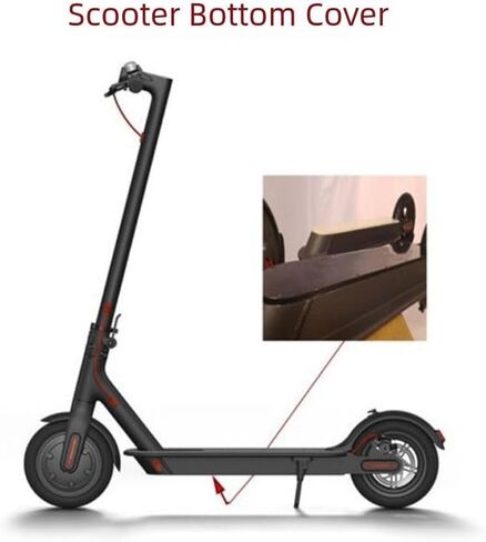 for Xiaomi for M365 4 Pro Electric Scooter Bottom Cover Waterproof Plastic Compatible with MAX Outdoor Sports Accessory(Baseplate with Screws) in Kuwait