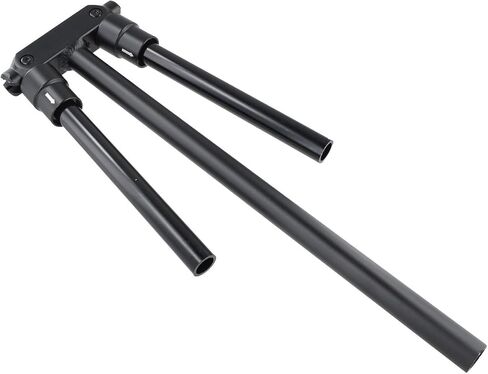 450mm T-Type Handlebar for Kugoo 10 Inch Electric Scooter, Metal Folding Kick Scooter Handle Bar Replacement Accessory, Black in Kuwait