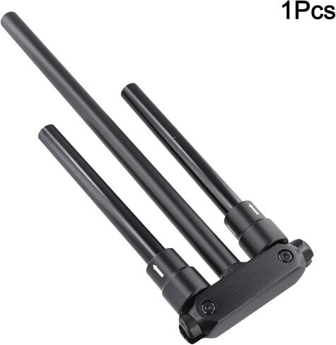 450mm T-Type Handlebar for Kugoo 10 Inch Electric Scooter, Metal Folding Kick Scooter Handle Bar Replacement Accessory, Black in Kuwait