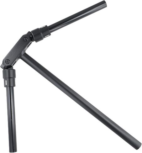450mm T-Type Handlebar for Kugoo 10 Inch Electric Scooter, Metal Folding Kick Scooter Handle Bar Replacement Accessory, Black in Kuwait