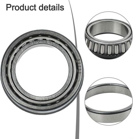 Lower Tapered roller Bearing 32906 for Kukirin G4 Scooter,Aluminum Alloy with Black Rubber Seals 47x14x12.5mm for Smooth Steering in Kuwait