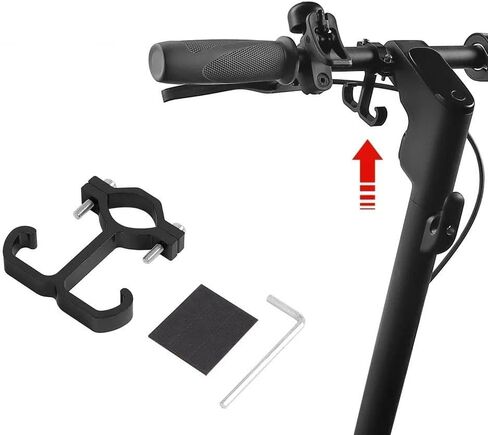 سكوتر كهربائي معدني مزود بخطاف حامل متوافق مع Segway Ninebot MAX G3 G2 G30 F3 GT3 /Ninebot E2 Plus II/E2 E3 Pro/Hiboy S2 /S2 MAX/Xiaomi 1S M365 Pro سكوتر كهربائي in Kuwait