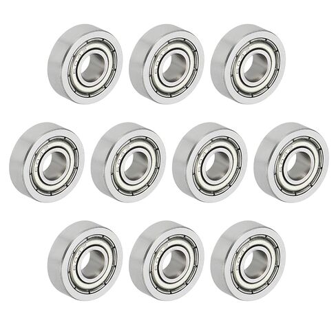 0.16" x 0.47" x 0.16" Deep Groove Ball Bearing 10 Pack Double Shield Bearings Pulley Bearing Wheel Skateboard Bearings in Kuwait