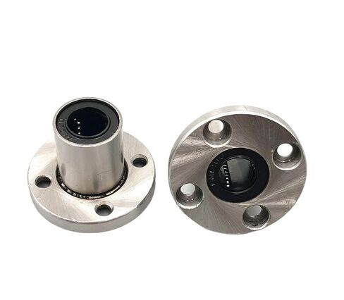 Flanged Linear Ball Bearing Slider 2pcs LMF25UU 25x40x59mm Round Flange Motion Bushing for Shaft Rod CNC Parts in Saudi Arabia