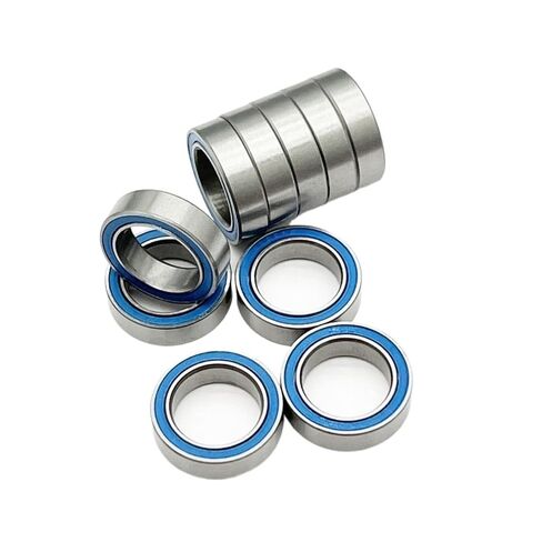 Bimetal Seal Shield Micro deep Groove Bearing 10pcs 6701-2RS 12x18x4mm ABEC-3 Electric Ball Bearings Blue Sealed in Saudi Arabia