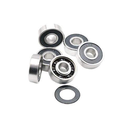 Bimetal Seal Shield Micro deep Groove Bearing 2pcs S608 2RS CB 8x22x7mm ABEC-7 Stainless Steel Ceramic Balls in Kuwait