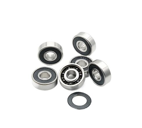 Bimetal Seal Shield Micro deep Groove Bearing 2pcs S608 2RS CB 8x22x7mm ABEC-7 Stainless Steel Ceramic Balls in Kuwait