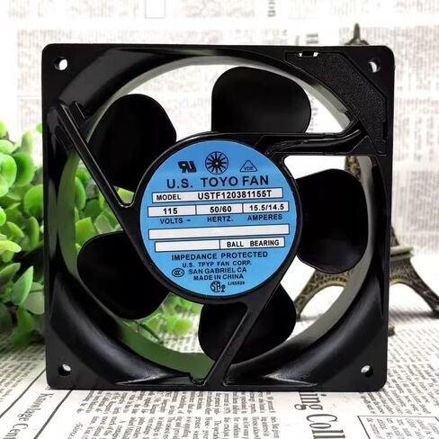 USTF120381155T Fan USTF120381155T 115V 15.5/14.5W 120×120×38mm AC Cooling Fan in Kuwait