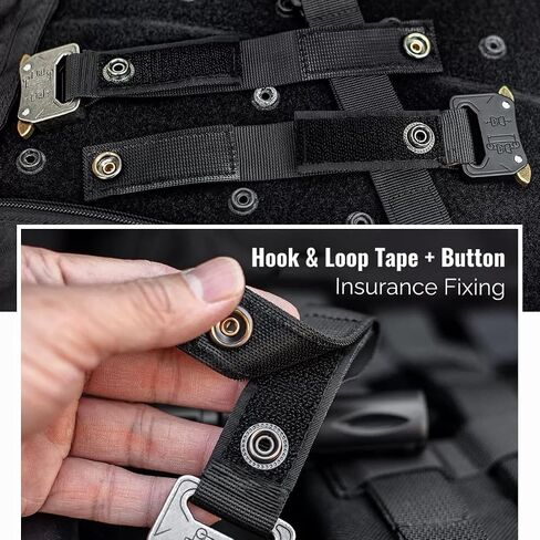 Tactical Tool Lanyard with Quick-Release Buckle, Retractable Tether for Safety Fall Protection with Screw Lock, Multi-Function Tool Lanyards for Hand Tools、Pistol、Belt or MOLLE in Kuwait