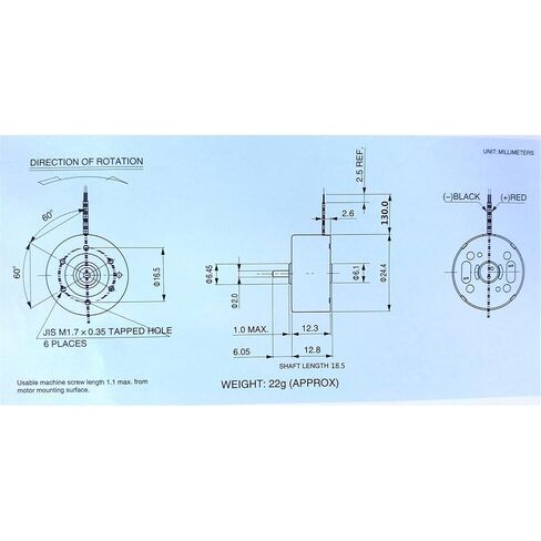 محرك صغير محوري 3 فولت RF-300CA-11440-3600 دورة في الدقيقة محرك تيار مستمر عالي عزم الدوران لمحركات الأقراص المضغوطة/أقراص DVD، ألعاب الطاقة الشمسية in Kuwait