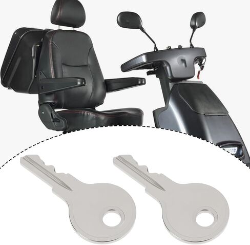 5pcs Mobility Scooter 8025 025 Key Compatible with TGA Breeze S3 S4 2014+ in Kuwait