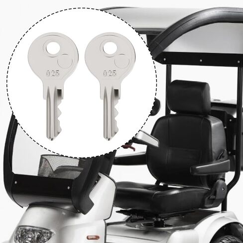 5pcs Mobility Scooter 8025 025 Key Compatible with TGA Breeze S3 S4 2014+ in Kuwait