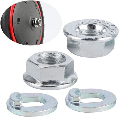 Scooter Nuts Electric Scooter Front Motor Wheel Steel Alloy Nuts Replacement for M365 PRO in Kuwait