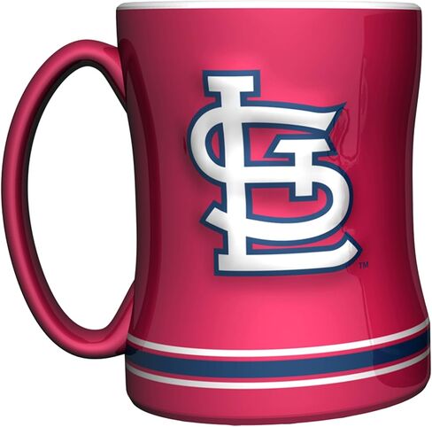 Boelter Brands MLB unisex 14-ounce Sculpted Relief Mug in Kuwait