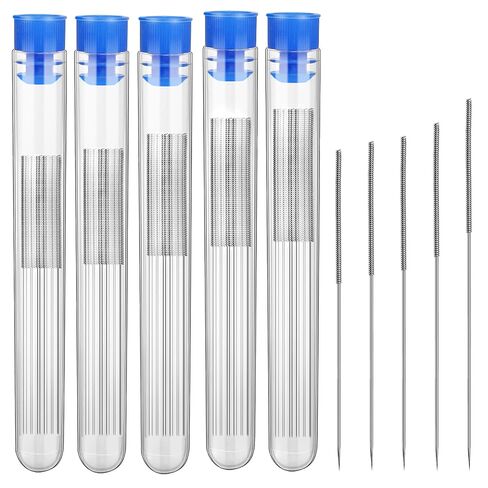 3D Printer Nozzle Cleaning Needles, 50 Pcs Stainless Steel Nozzle Cleaner | Dia 0.2mm/0.25mm/0.3mm/0.35mm/0.4mm Multi Sizes 3D Printer Accessories in Kuwait