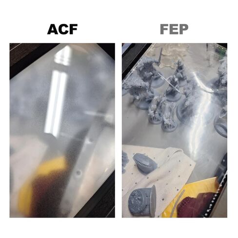 قطعتان من أفلام إطلاق ACF لاستبدال Anycubic Photon Mono 4 / Mono 4 Ultra، تصميم متكامل يعمل على ترقيات فيلم ACF من الراتنج لملحقات الطابعة ثلاثية الأبعاد، 197 × 131 × 0.3 مم in Kuwait