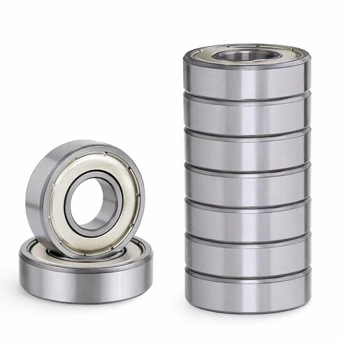 Double Metal Shielded High Speed Chrome Steel 627ZZ Deep Groove Ball Bearings 7x22x7 mm Double Metal Shielded Chrome Steel High Speed 10 Pack for Quad Roller Artistic Skates 3D Printers Motors in Kuwait