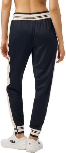 Fila Performance Iconic Settanta Womens Tennis Pant Black/Angora Large in Kuwait