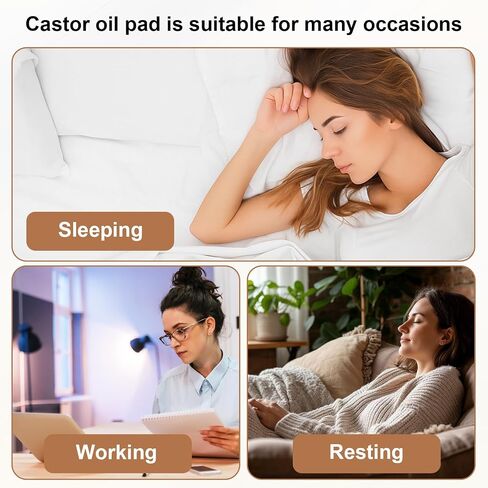 قطعتان من زيت الخروع للكاحل، لفافة زيت الخروع القابلة لإعادة الاستخدام، لفافة الكاحل قابلة للتعديل لتخفيف التهاب اللفافة الأخمصية، لفافة زيت الخروع المضادة لتسرب الزيت للقدمين والعناية بالمفاصل in Kuwait