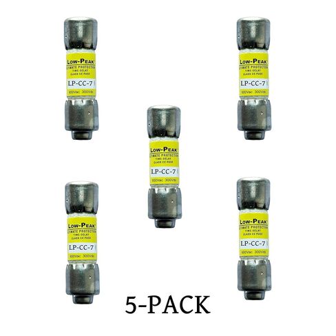 5-حزمة جديدة LP-CC-7 LP-CC-7A LP-CC 7A 600Vac صمام تأخير الوقت، LP-CC-7A صمامات خرطوشة رفض الفئة CC الحالية in Kuwait