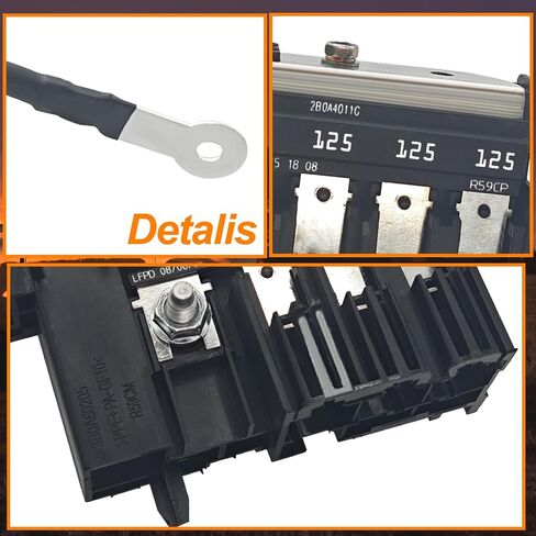 BC3Z-14526-BA صمام متعدد الأغراض - متوافق مع 2011-2016 Ford F-250 F-350 F-450 Super Duty 6.7L - يستبدل BC3T-14A094-BC - صمام حجرة المحرك in Kuwait