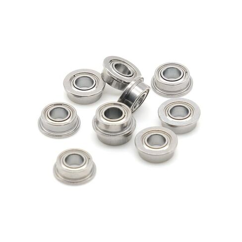 10 PCS F683ZZ 3x7x3 mm ABEC-7 High Precision Metal Shielded Flanged Ball Bearing in Saudi Arabia