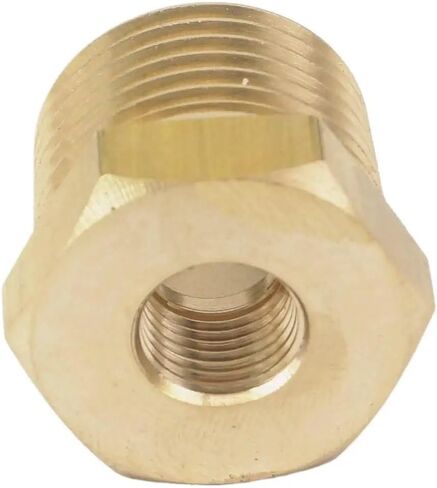 1/2 "BSPT ذكر x 1/8" NPT أنثى تقليل جلبة تركيب الأنابيب النحاسية موصل الهواء الغاز الوقود ضغط المياه 229 PSI in Kuwait