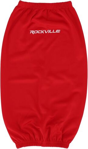 حذاء Rockville C1030R مقاس 10x30 باللون الأحمر، قماش مطاطي، حماية من الأشعة فوق البنفسجية، مقاوم للتآكل، يمكن غسله في الغسالة، لمصدات القوارب، 4 قطع in Kuwait