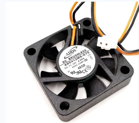 ل AD0412MS-G70 12V 0.08A 0.84W 4800RPM 40X40X10MM 2-سلك مروحة التبريد in Kuwait