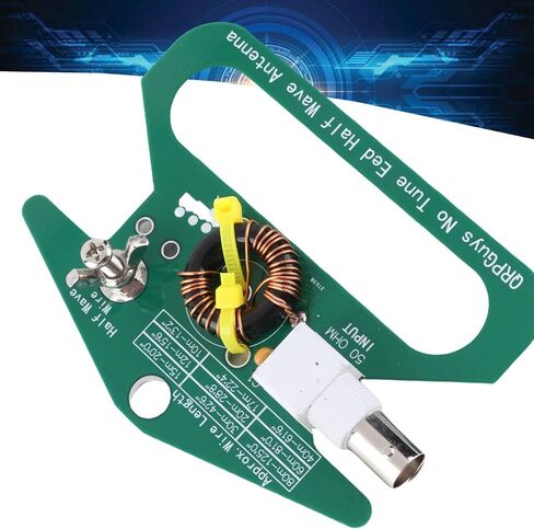 Bewinner Balun PCB 49:1 متوازن إلى المحولات غير المتوازنة على الموجات القصيرة 5‑35 ميجا هرتز، ضبط التصميم المجاني لفرقة الهواة 7 ميجا هرتز 14 ميجا هرتز 21 ميجا هرتز 28 ميجا هرتز، مدمج مقلوب على شكل حرف V أفقي in Kuwait