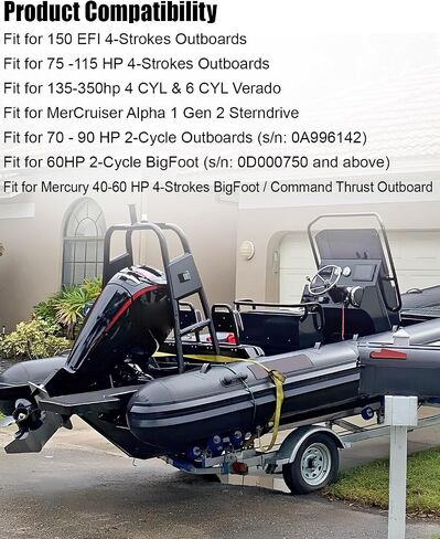 مجموعة خدمة المكره الخارجية تناسب ميركوري مارين 60 65 70 75 80 90 100 115 125 200 225 250 HP 2 السكتة الدماغية نموذج المحركات مضخة المياه استبدال 19453 19453T 47-19453 47-19453T 43026Q02 in Kuwait