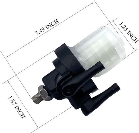 فلتر الوقود 61N-24560-00-00 متوافق مع محرك ياماها الخارجي 9.9HP-90HP ميركوري 8-60 HP سوزوكي 2-85 HP Tohatsu 9.9-90 HP Yamaha 150 115 فلتر وقود القوارب البحرية ثنائي الشوط in Kuwait
