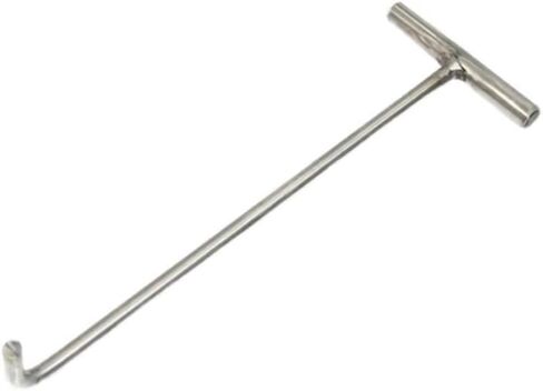 Manhole Hook, Manhole Hook Lifting Tool Hook Heavy Duty Lifting Hook Lift Manhole Drain Steel Tool Hook for Move in Kuwait