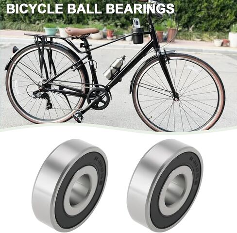 4Pcs Deep Groove Ball Bearing Double Sealed Industrial Bearings 16100-2RS for Bicycle Scooter Supermarket Shopping Cart 28x10x8mm in Kuwait