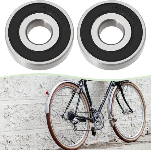 4Pcs Deep Groove Ball Bearing Double Sealed Industrial Bearings 16100-2RS for Bicycle Scooter Supermarket Shopping Cart 28x10x8mm in Kuwait