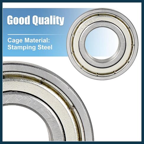 6003Z Deep Groove Ball Bearing Single Shield 60103 17mm x 35mm x 10mm Chrome Steel Bearings Pack of 5 Automotive Parts in Kuwait