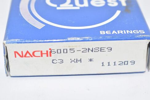6005-2NSE9 سم محمل كروي ماركة NACHI | 25x47x12 ملم | 2-جانب مطاط مختوم | دقة عالية | ضوضاء منخفضة | الأخدود العميق in Kuwait