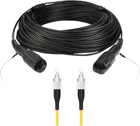 Single-Mode LC/SC/FC/ST Optical Fiber Jumper(LC-LC 12 core; 40m) in Saudi Arabia
