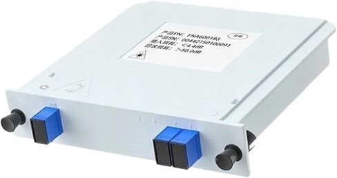 Optical Fiber Splitter FTTH PLC Box 1-2 1-4 1-8 1-16 SC UPC Plug-in planar waveguide Optical(SCUPC 1-8) in Kuwait