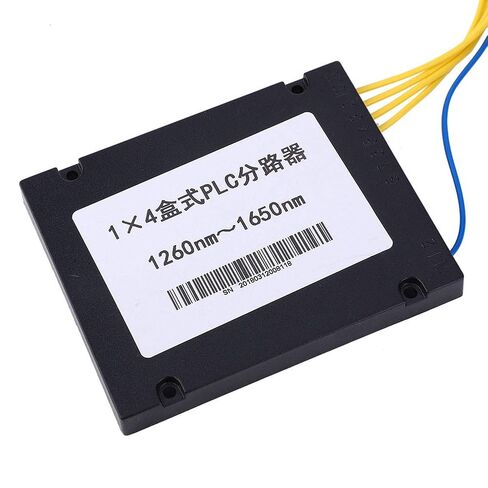 جهاز تقسيم الألياف PLC أحادي الوضع 1 × 4 مع واجهة SCUPC وخسارة إدخال منخفضة لحلول الشبكات المنزلية in Kuwait